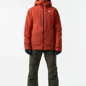 Alaskan Insulated Jacket-Terracotta