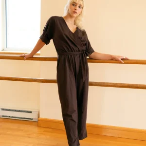 EVE LAVOIE Combinaison Munro - Chocolat