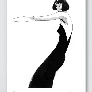 FRED JOURDAIN Affiche Apostrophe