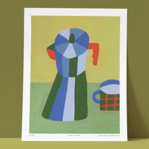ANNE JULIE DUDEMAINE Affiche Moka Pot 2