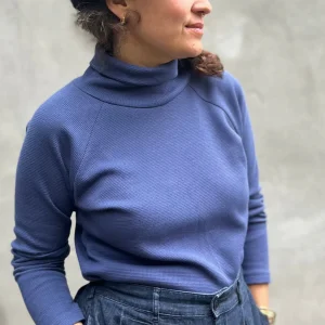 KAZAK Col Roulé Oris - Indigo