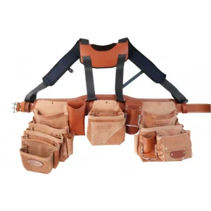 Ensemble professionnel avec bretelle pour menuisier DURACUIR P-1021-MEDIUM