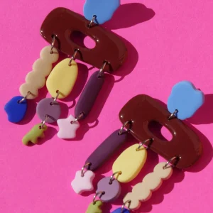 CROCODILE AGILE Boucles d'Oreilles Millie - Méli-Mélo