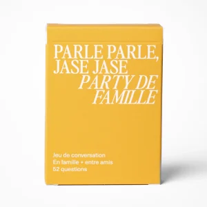MEYEUR Jeu de Conversation Parle Parle, Jase Jase - Party de Famille