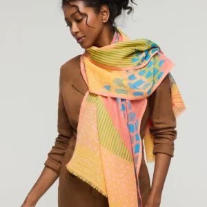 PRINCESSE & DRAGON Foulard Sonate - Corail