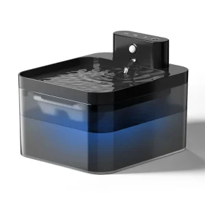 ROJECO Fontaine À Eau Automatique Noir Premium ABS Édition