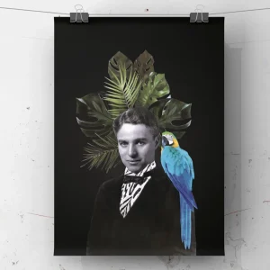 CHÈRE SIMONE Affiche Charlie Chaplin