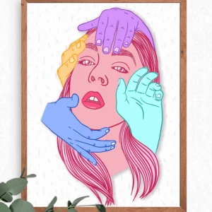 CHARLIE BOURDEAU Impression Métaphore de l'Anxiété