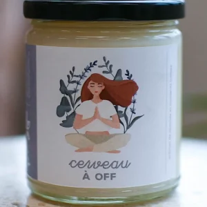 DANS LA PRAIRIE Bougie Cerveau à Off