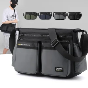 Miflame Sac À Bandoulière Oxford Multicouche Nylon