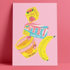 ANNE JULIE DUDEMAINE Affiche Stack of Snacks