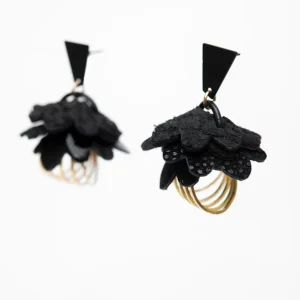 VEINAGE Boucles d'Oreilles Fleur des Neiges