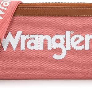 Portefeuille Wrangler Logo Wallet/Wristlet -Pink