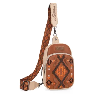 Sac Wrangler Southwestern Embroidered - Brown
