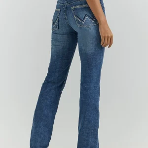 Jeans Femme Wrangler® Ultimate Riding Willow Mid-Rise Bootcut Davis