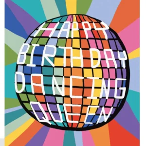 HALFPENNY POSTAGE Carte Dancing Queen