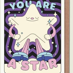 EPEE LAPIN STUDIO Carte de Voeux - You Are A Star