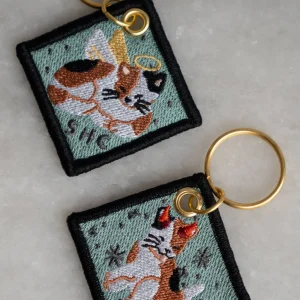 STAY HOME CLUB Porte-clés - Duality Cat