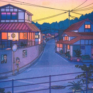 KIBLIND Affiche Liam Cobb - Nowhere in Japan