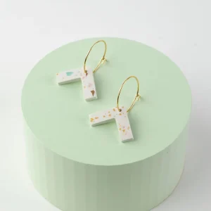 COLLAGE STUDIO Boucles d'Oreilles V