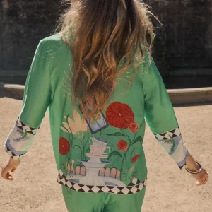 NUMPH Chemise Nuadelina - Vert Vibrant