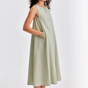 JENNIFER GLASGOW Robe Luna II - Sauge