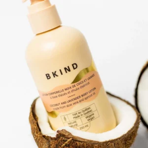 BKIND Lotion pour le Corps - Noix de Coco et Lavande