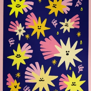 PROJET SPECIAL Carte de souhait - Étoiles