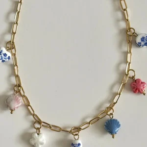 NAMASTE JEWELRY Collier à Breloques Céramique