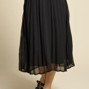 COKLUCH Jupe Flowers - Noir