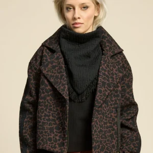 COKLUCH Veste Perferct Day - Léopard Cappuccino
