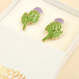 COUCOU SUZETTE Boucles d'Oreilles Artichaut