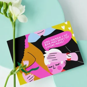 PROJET SPECIAL Carte de souhait - Deux mamans