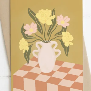 ITSFUNNYHOWW Carte de Souhait - Harvest Petals