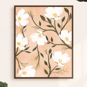 ITSFUNNYHOWWW Affiche - Flores