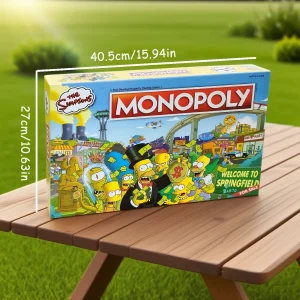 Hasbro Monopoly Les Simpsons Édition Springfield Classique