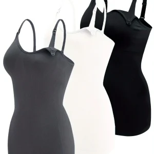 Hauts Grossesse Allaitement Nylon Spandex Éclat Luxe