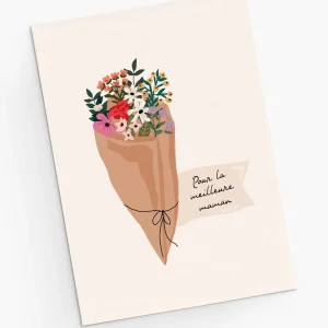 MIMI & AUGUST Carte Pour la Meilleure Mère