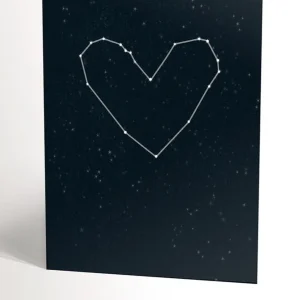 VALERIE BOIVIN Carte de Souhait - Ciel Étoilé