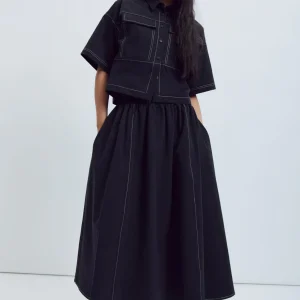 EVE GRAVEL Jupe Jeanne - Noir