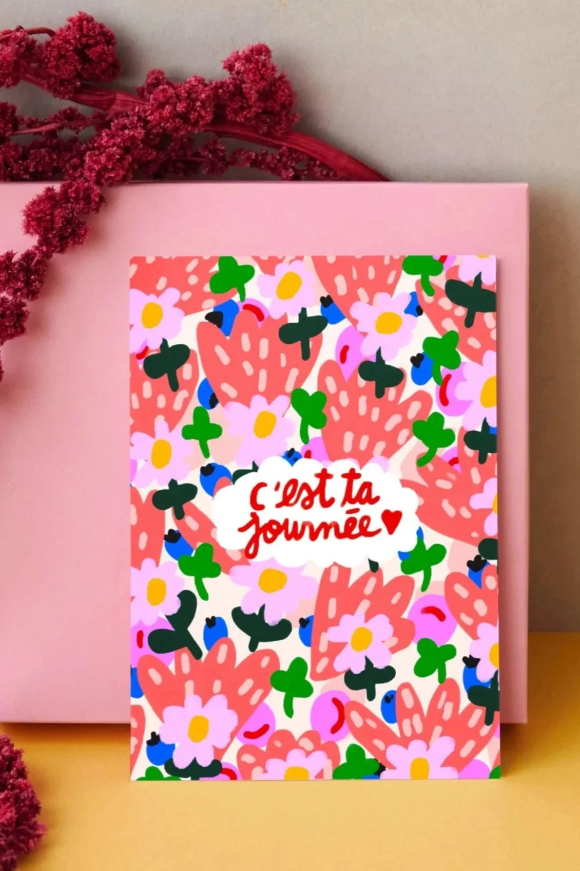 PROJET SPECIAL Carte de souhait - C'est ta journée – Image 2