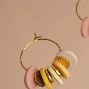 BON MATIN Boucles d'Oreilles La Bamba - Confetti