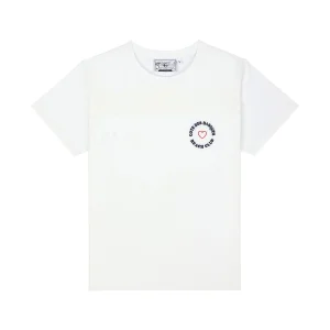 T-Shirt CDB Beach Club Brodé Blanc