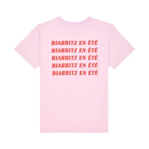 T-Shirt Biarritz en Été Lilas