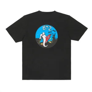 T-shirt Fantôme Belza noir lavé