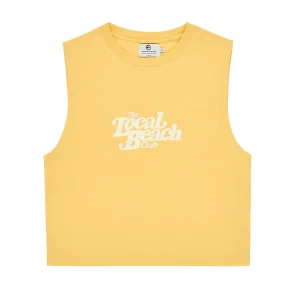Débardeur Local  Beach Club jaune