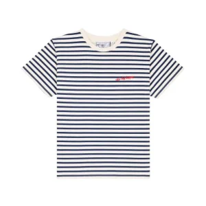 T-shirt Marinière côte des basques marine