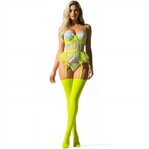 Les Secrets de Léa – Ensemble lingerie brodé dos nu – Midori