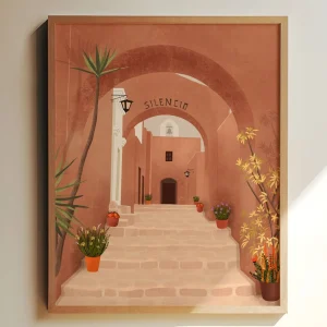 ITSFUNNYHOWWW Affiche - Monasterio de Santa Catalina