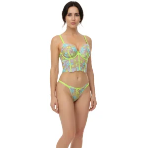 Les Secrets de Léa – Ensemble Lingerie Florale Broderie – Pimpy